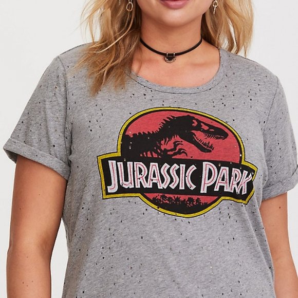 torrid Tops - Jurassic Park 25th Anniversary Graphic T-Shirt